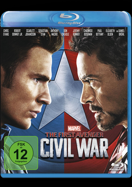 Blu-ray - The First Avenger - Civil War